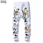 dsquared2 cool guy jeans causal denim  paint white